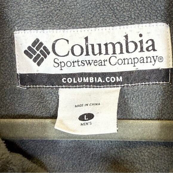 Columbia Red Jacket with Gray Fleece Lining. Size Large Men's. Excellent cond! - Picture 5 of 8